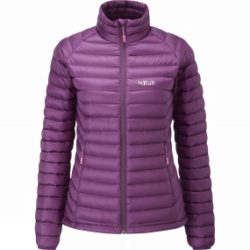 Rab Womens Microlight Jacket Berry/ Tayberry